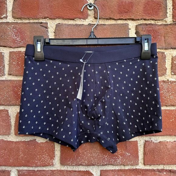 MNG by MANGO $39 mens boxer briefs blue size small NWT - Picture 2 of 5